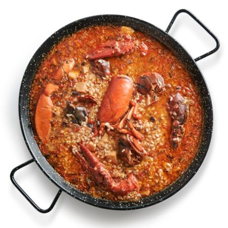 Arroz con bogavante de la ría